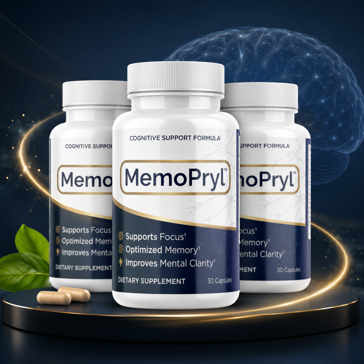 MemoPryl™ — 3 Bottle Package